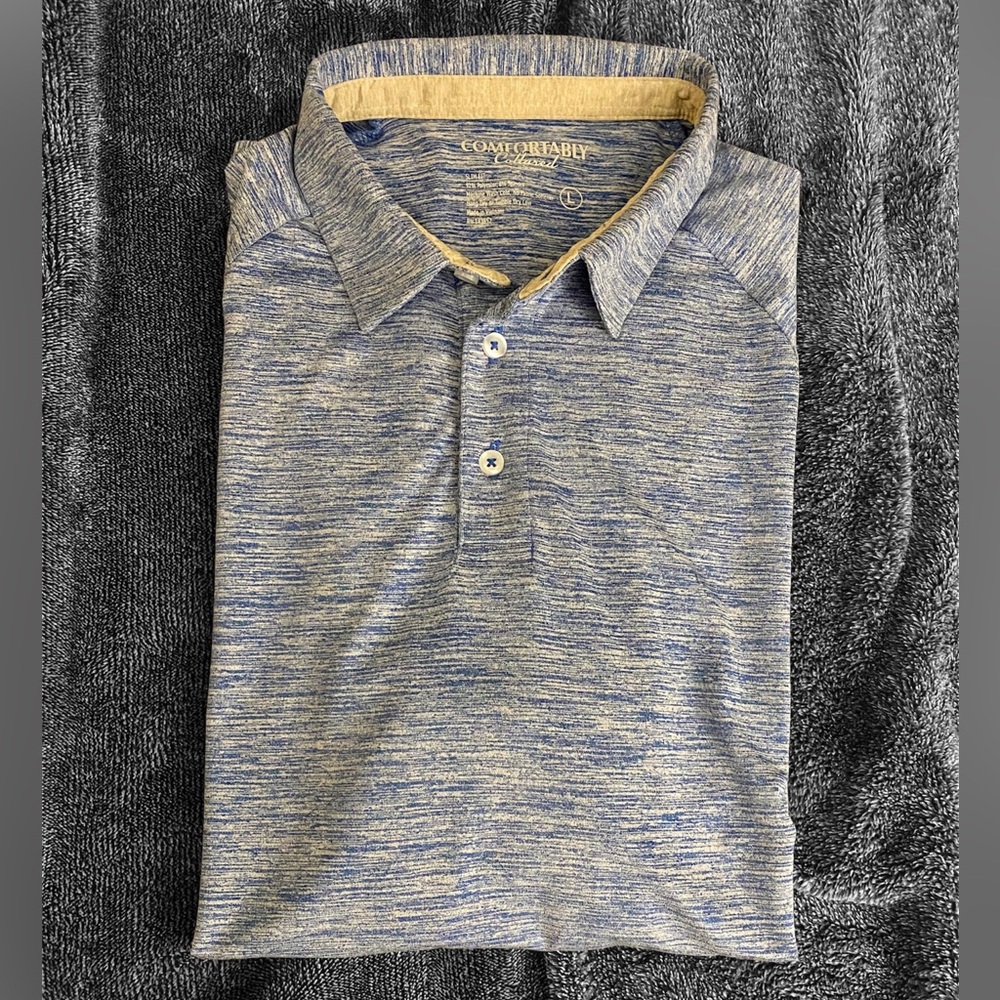 Comfortably Collared men’s polo golf shirt short sleeve